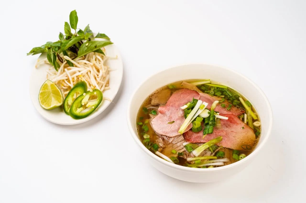 Pho with Rare Steak