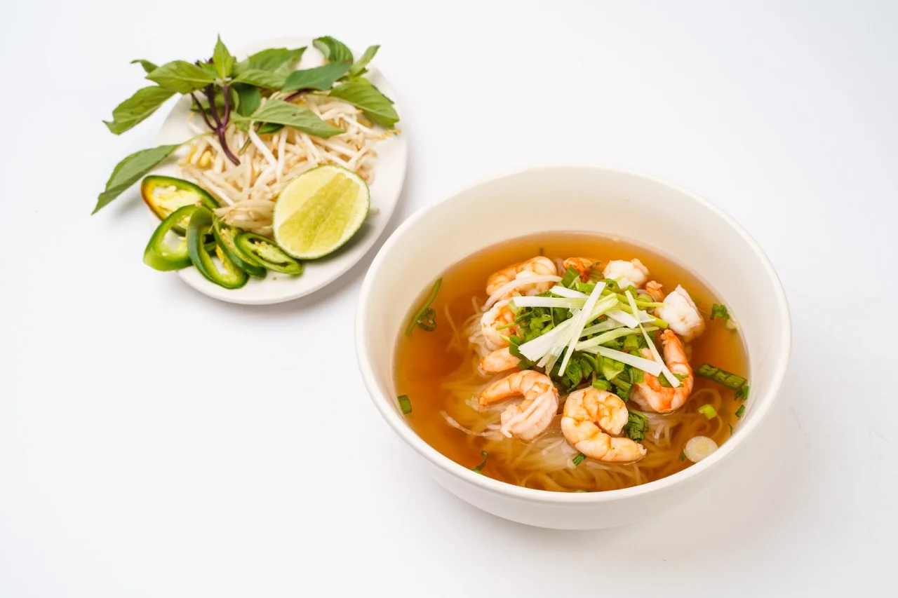 Pho with Shrimp